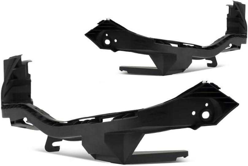 For Subaru Impreza 2012 2013 2014 2015 2016 Bumper Cover Bracket Driver and Passenger Side | Pair | Front | Outer | Plastic | Replacement For SU1042103, SU1043103 | 57707FJ000, 57707FJ011, 57707FJ001