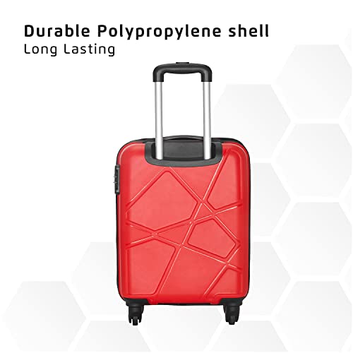 Safari Pentagon Trolley Bags For Travel, 55 Cm Cabin Suitcase, 4 Wheel