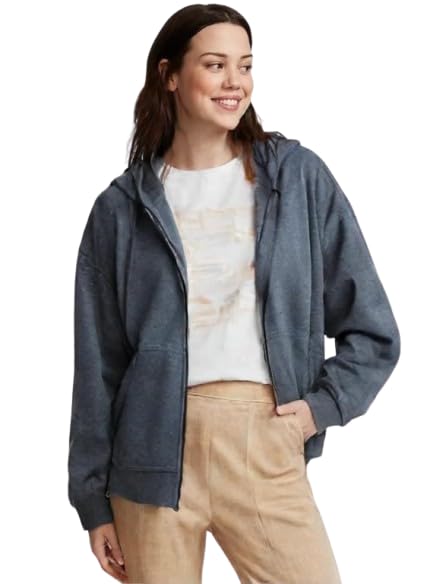 Image of PAKLON Women's Full Sleeve Zip-Through Hoodie | Jacket for Women | Breathable, Solid Color Hooded Jacket with Front Zipper Closure
