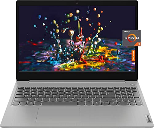 Lenovo Ideapad 3 Laptop, 15.6" Fhd Display, Amd Ryzen 3 3250U Processor, 12 Gb Ddr4 Ram, 512 Gb Nvme Ssd, Wifi, Sd Card Reader, Hdmi, Windows 11, Platinum Grey #TOP21