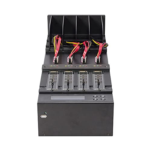 Image of Systor 1 to 3 PCIe M.2 NVMe /SATA Duplicator - 9GB /Min - SYSNVME-XW203 | Standalone duplicator to clone, erase and sanitize PCIe M.2 NVMe, SATA SSDs, and 2.5 inch /3.5 inch SATA hard drives no-PC operation.