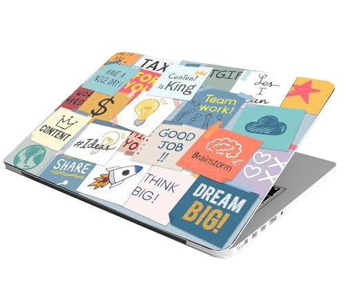 Image of Full Laptop Skin Stickers HD Quality Sticker for Laptops Upto 15.6 inch (Dustproof|Waterproof|Scratchproof|Reusable) - BE KNG FL1