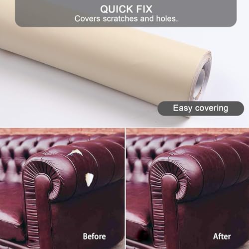 image for BSZHTECH Leather Repair Tape, Self-Adhesive Leather Repair Patch for C