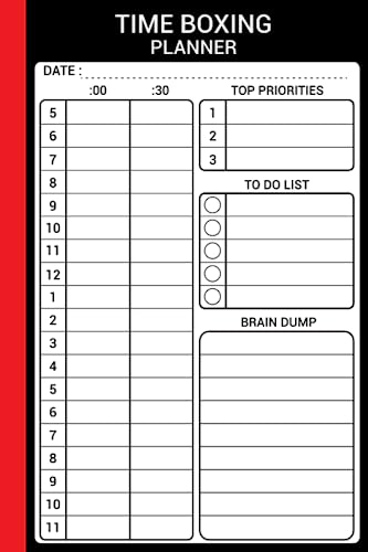 Time Boxing Planner