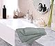 Utopia Towels - Handtücher Set aus Baumwolle - 100% Baumwolle ultraweich und sehr saugfähig, 41x71 cm - 6er Pack (Kühl Grau)
