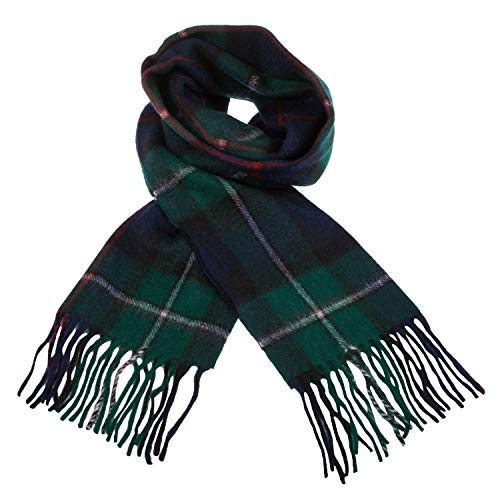 Clans Of Scotland Scottish Tartan Cashmere Scarf Mackenzie - MACKENZIE - One Size Cover
