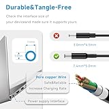 vencoss 65W Laptop Charger Compatible With Dell Latitude 5580 5490 7490 E6430 E5470 5400,Compatible With Dell Latitude 5500 5480 5590 7480 5290 7290 E6420 E7470 E5440 E7440 E7450 LA65NM130 - Image 5
