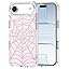 Clear - Pink Spiderweb