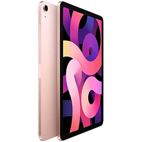 Image of Apple iPad Air 4-256GB - WiFi + Cellular - Gold (Renewed Premium)