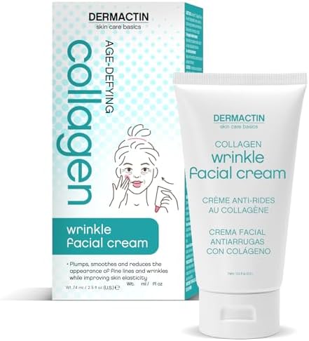 Dermactin-TS Collagen Filler Wrinkle Reducer Facial Treatment Products, 1 fl. oz.