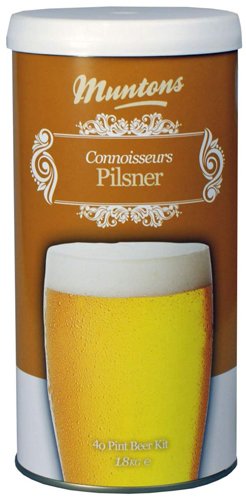 Muntons Connoisseurs Transparent/Colorless Range Pilsner Homebrew Beer Kit