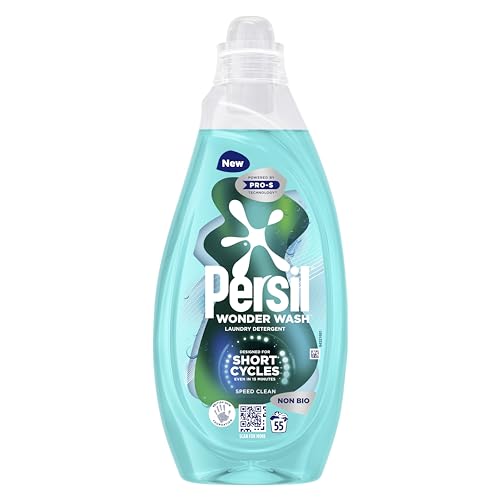 Persil Wonder Wash Speed Clean Non Bio Liquid Detergent 1.485 L (55 washes)