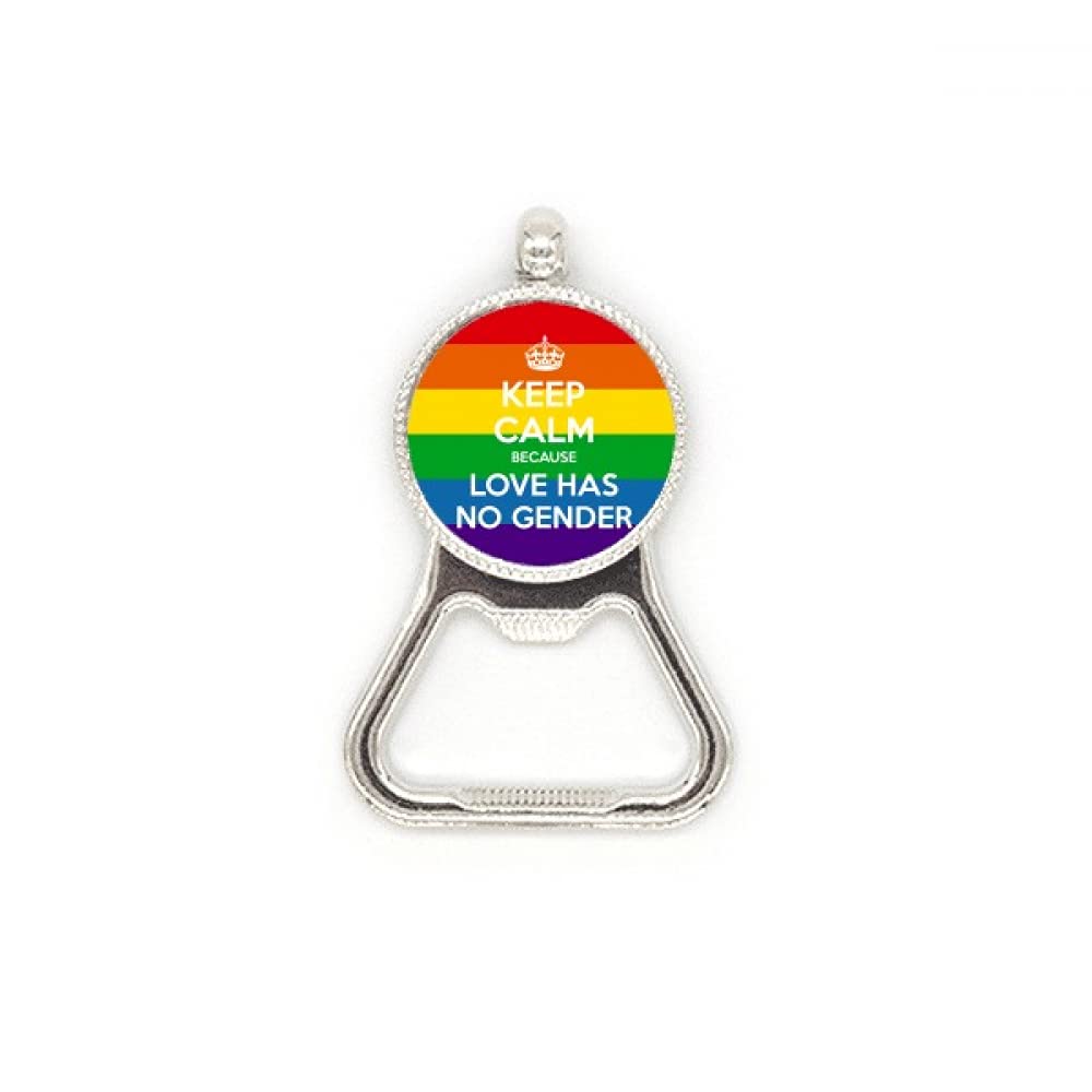 Décapsuleur bouteille bière acier inoxydable arc-en-ciel LGBT