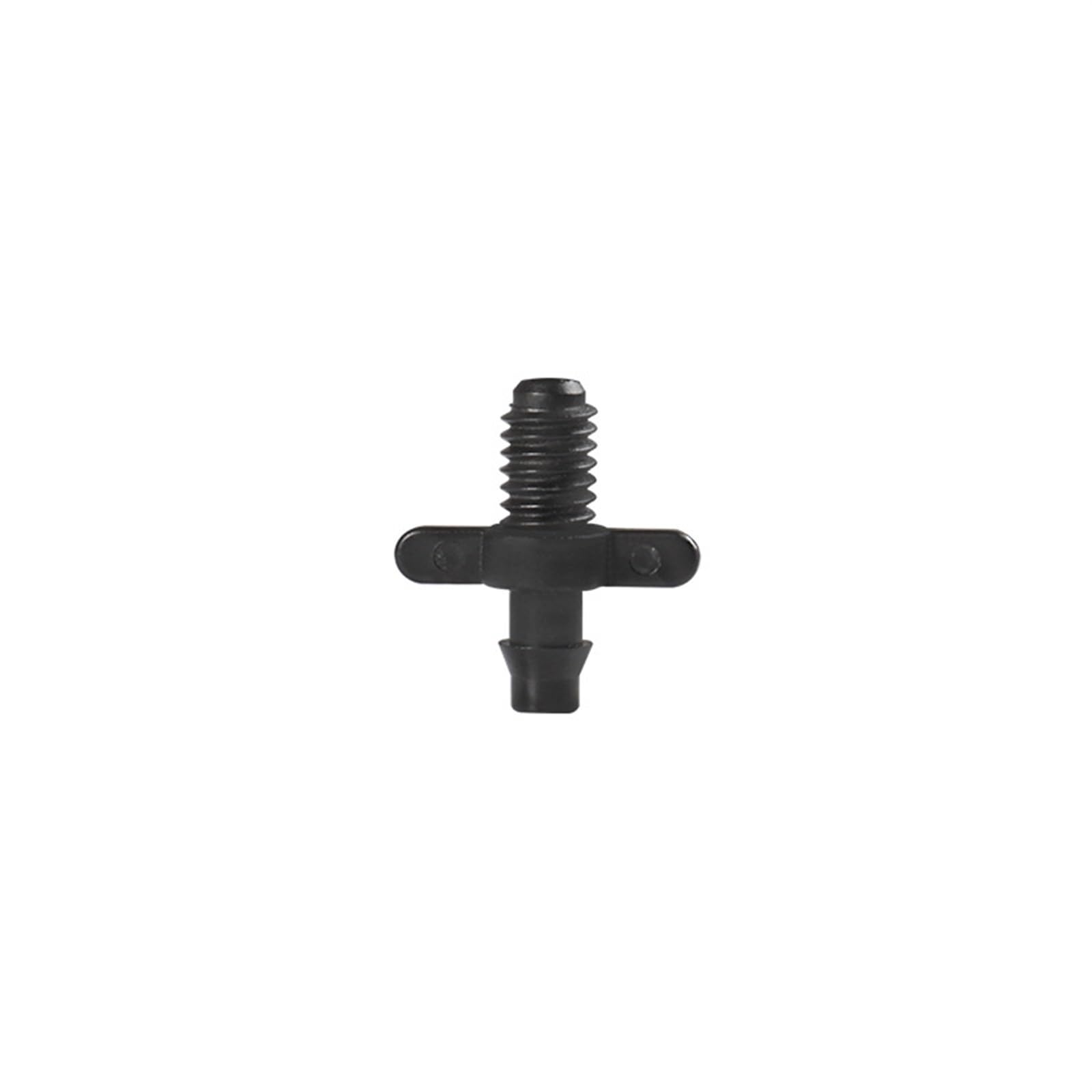 50Pcs Connettore dritto spinato da 1/4 di pollice con tubi filettati for irrigazione da giardino Raccordi in PVC Connettore rapido for tubo da 4/7mm