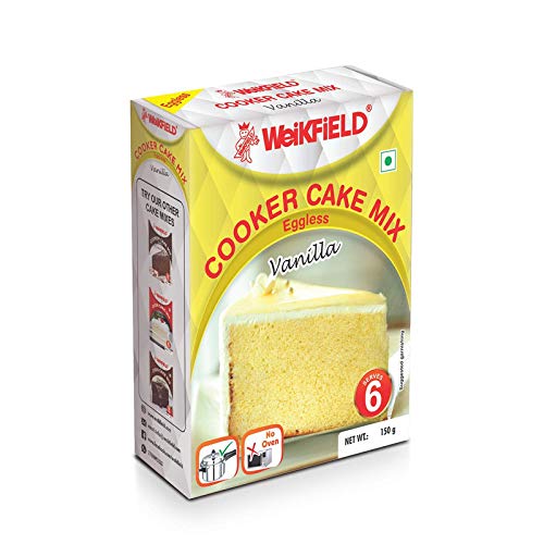 Weikfield Cooker Cake Mix Vanilla, 150gm Amazon.in Grocery & Gourmet