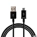 FULL Power Motorola DROID Turbo SmartPhone Charging Micro-USB 2.0 Data Cable's Dual Chipset Charges up to 5A/5,000mah Power Speeds Easily! (Black)