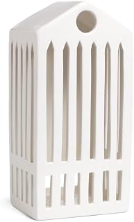 Kähler HAK Tea Light Holder, Ceramic, Pantheo, 9,5 x 20 cm