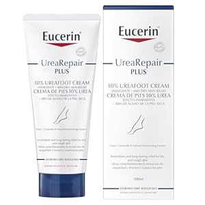 Eucerin UreaRepair Plus Fußcreme, parfümfrei, 100 Milliliter, Verpackung kann variieren.