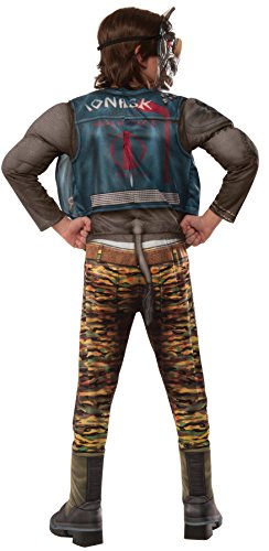 Rubie's Costume Kids Teenage Mutant Ninja Turtles 2 Deluxe Rocksteady Costume, Large