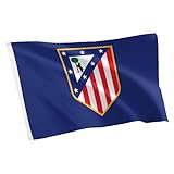 Desert Cactus Atletico Madrid Flag - 3 x 5 Feet Atleti Los Colchoneros Football Soccer Banner, Indoor/Outdoor Durable Fabric, 100% Polyester Design(B)
