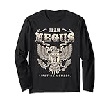 Team Negus Lifetime Member - Negus Name Long Sleeve T-Shirt
