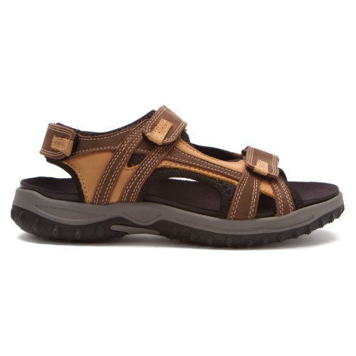 Drew Shoe Men's Warren Sandals,Brown,13 M #TOP1