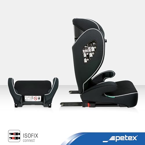 PETEX Auto-Kindersitz mit ISOFIX - Basic Plus i-Size Norm nach ECE R129 für Kinder von ca. 100-150 cm… – Ansicht 3