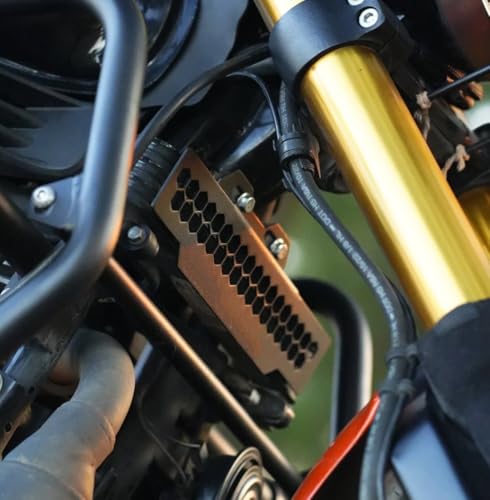 Image of SGTB Tvs Ronin 225 Radiator Grill Heavy Steel Guard