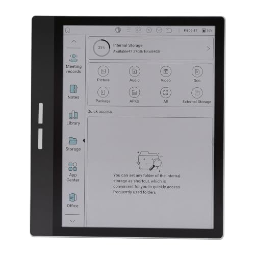 Image of 7 Inch Color Ereader Tablet for 14, 150PPI Color Screen, 4GB 64GB, Note Taking Epaper Tablet with Pen Support