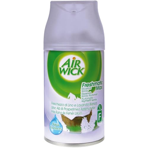AIR WICK Freshmatic Max Ricarica LINO-Lavanda BIANCA Candele e Profumatori