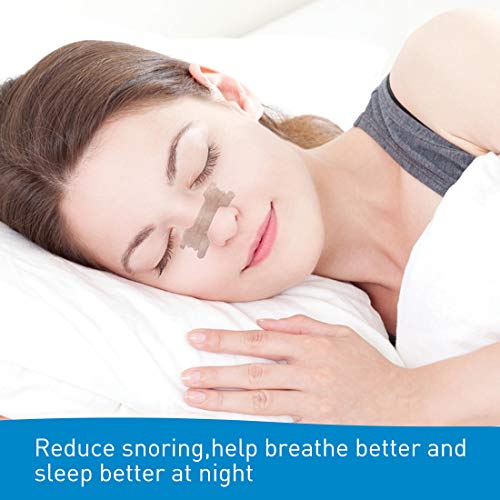 Mqforu 100Ct Medium Better Breathe Nasal Strips To Reduce Snoring, Drug-Free, Works Instantly To Improve Sleep, Relieve Nasal Congestion Due To Colds & Allergies, (55Mm*16Mm) #TOP3