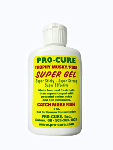 Pro-Cure Trophy Muskie/Pike Super Gel, 2 Ounce