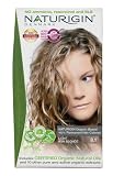 Naturigin Helles Aschblond Haarfarbe 8.1 - Permanente Haarfarbe 100 % Grauabdeckung – Zertifizierte Bio-Inhaltsstoffe, nährt das Haar intensiv – Ammoniakfrei, vegan, langanhaltende Ergebnisse