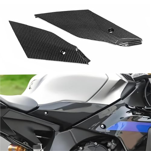 Ailettes de carénage YZFR1 carbone pour éviter les rayures de réservoir