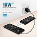 Wireless Portable Charger Power Bank 10,000 mAH, 3 Outputs: USB-C, USB-A, and...