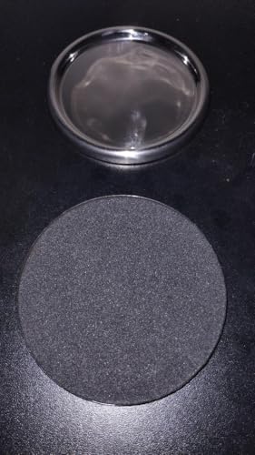 Conjunto de 4 Porta-Copos em Inox com Base Antideslizante, Redondo