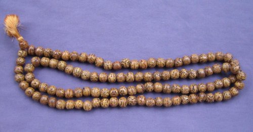 Bodhi Seed Mala 108 Beads on Unknotted String`