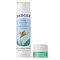 Badger Bug Bite Itch Relief Stick, Natural & Organic Anti Itch Cream for Bug Bites, Rashes & Poison Ivy, Fast Itchy Skin Relief After Bite, Works Great, Smells Great, Easy to Use, .6 oz