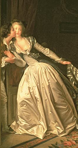 Affiche en toile Le Baiser Volé de Jean-Honoré Fragonard - Peinture murale d'art 60x90cm
