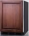 Summit Appliance CT663BKBIIF Built-in Undercounter Refrigerator-Freezer for Residential Use, Cycle Defrost with Deluxe Interior, Panel-ready Door and Black Cabinet