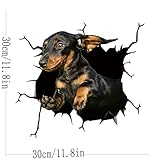MUKUZI Aufkleber für Geliebte Tierpasten GOG Wall Fenster Aufkleber für Puppys Stiefel Öffnungszeiten Schild Außen (Multicolor, One Size)