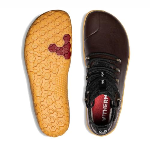 Vivobarefoot Magna Leather FG, Mens Leather and Wool Hiking Trainers with Barefoot Sole4