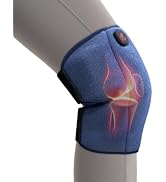 Telepepe Heated Knee Brace, Cordless Knee Heating Pad for Arthritis, 3 Temperature Modes Knee War...