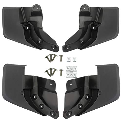 Image of ECCPP Front Rear Mud Flaps Splash Guards Fit for Toyota for Tacoma 2.7L l4 2016 2017 2018 2019,for Toyota for Tacoma 3.5L V6 2016 2017 2018 2019 Mud Guards