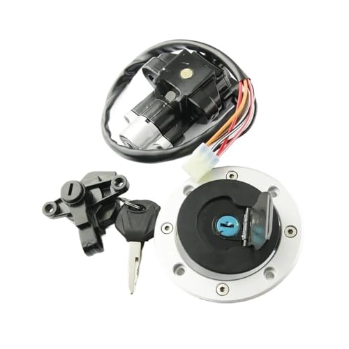 Interrupteur d'allumage Bandit GSF1200 avec bouchon réservoir carburant et verrou de selle
