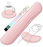 Gimars Upgrade Enlarge Silky Gel Memory Foam Wrist Rest for Computer Keyboard, Mouse, 3 PCS, Ergo...