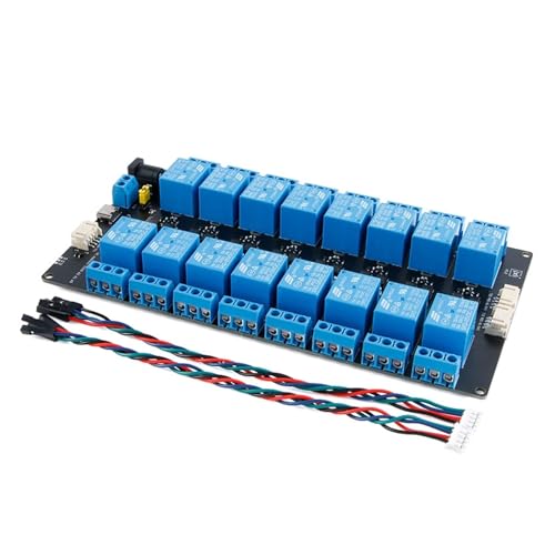 Module de relais I2C à 4 canaux avec isolation optocoupleur anti-interférence 5V