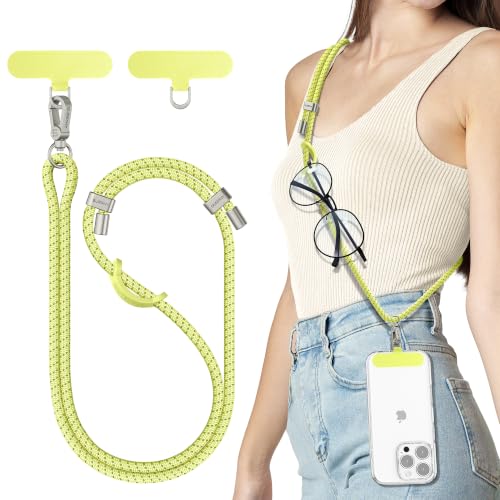 Image of SURPHY Phone Lanyard Crossbody, Phone Strap Crossbody with 2 Tether Tabs