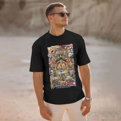 Mens Crewneck T Shirt Short Sleeve Clothing for Big Trouble in Little China T-Shirt,Novelty T Shirts4