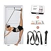 Stretching Strap With Door Anchor - Stretching Equipment To Improve Legs Flexibility - Splits Trainer For Home Ideal In Ballet, Dance, Cheerleading, Taekwondo, Yoga, Pole Dancing & Gymnastics